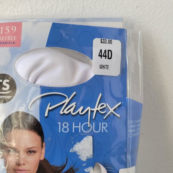 NWT – Playtex 18-Hour Cooling Comfort Wire-Free Bra (Size: 44D) - Picture 8 of 8